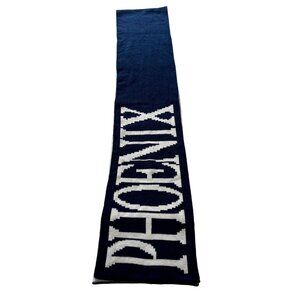 NWOT Charlotte Cardin PHOENIX Soccer Scarf in Blue White